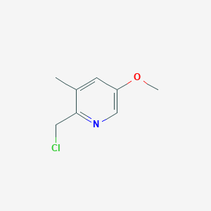 2-(Chloromethyl)-5-methoxy-3-methylpyridine