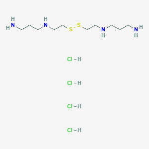 molecular formula C10H30Cl4N4S2 B1180785 Amifostine disulfide CAS No. 10027-65-3