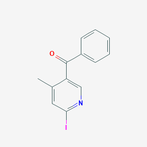 (6-Iodo-4-methylpyridin-3-yl)(phenyl)methanone