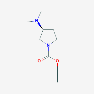 molecular formula C11H22N2O2 B11807866 (S)-1-Boc-3-Dimethylaminopyrrolidine 