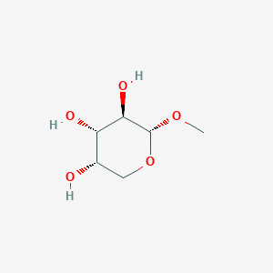 B118079 (2R,3R,4S,5S)-2-methoxyoxane-3,4,5-triol CAS No. 3945-28-6