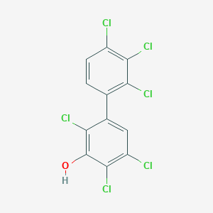 molecular formula C29H36O15 B1180815 2,2',3',4,4',5-六氯联苯-3-醇 CAS No. 149589-59-3