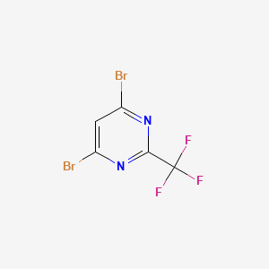 4,6-Dibromo-2-(trifluoromethyl)pyrimidine