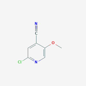 2-Chloro-5-methoxyisonicotinonitrile