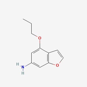 4-Propoxybenzofuran-6-amine