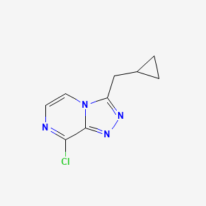 8-Chloro-3-(cyclopropylmethyl)-[1,2,4]triazolo[4,3-a]pyrazine