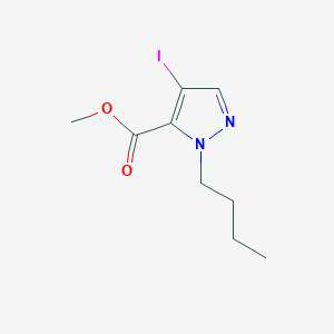 Methyl 1-butyl-4-iodo-1H-pyrazole-5-carboxylate