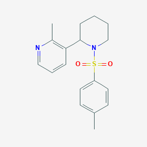 2-Methyl-3-(1-tosylpiperidin-2-yl)pyridine