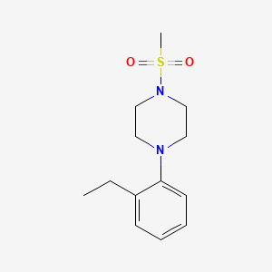 1-(2-Ethylphenyl)-4-(methylsulfonyl)piperazine