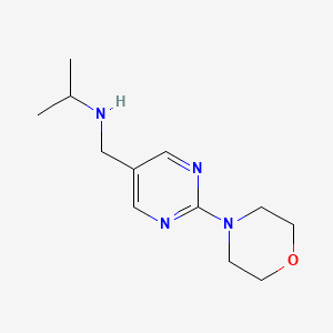 N-((2-Morpholinopyrimidin-5-yl)methyl)propan-2-amine