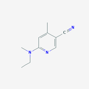 6-(Ethyl(methyl)amino)-4-methylnicotinonitrile