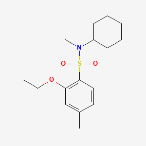 N-cyclohexyl-2-ethoxy-N,4-dimethylbenzenesulfonamide