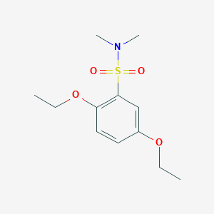 molecular formula C12H19NO4S B1180964 2,5-diethoxy-N,N-dimethylbenzenesulfonamide 