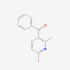 (6-Iodo-2-methylpyridin-3-yl)(phenyl)methanone