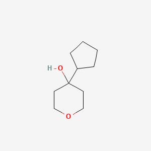 4-Cyclopentyltetrahydro-2H-pyran-4-OL