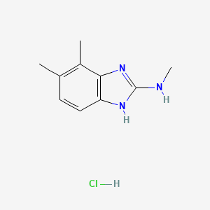 N,4,5-Trimethyl-1H-benzo[d]imidazol-2-amine hydrochloride