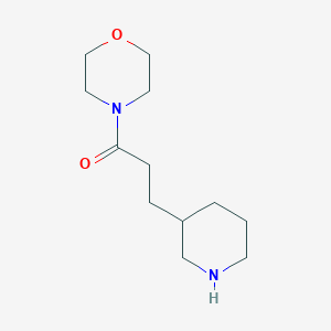 1-Morpholino-3-(piperidin-3-yl)propan-1-one