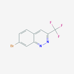 7-Bromo-3-(trifluoromethyl)cinnoline