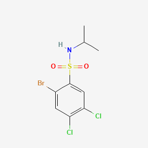 2-bromo-4,5-dichloro-N-isopropylbenzenesulfonamide
