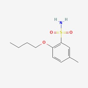 molecular formula C11H17NO3S B1181011 2-Butoxy-5-methylbenzenesulfonamide 