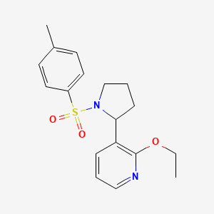 2-Ethoxy-3-(1-tosylpyrrolidin-2-yl)pyridine