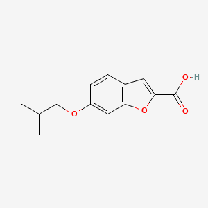 6-Isobutoxybenzofuran-2-carboxylic acid