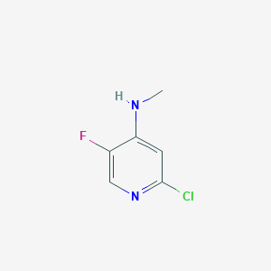 2-Chloro-5-fluoro-N-methylpyridin-4-amine