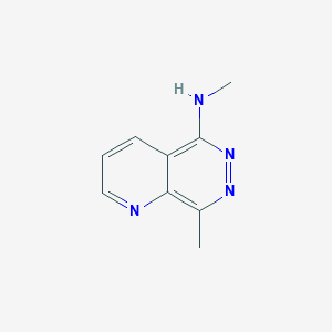 N,8-Dimethylpyrido[2,3-d]pyridazin-5-amine