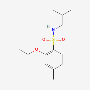 molecular formula C13H21NO3S B1181048 2-ethoxy-N-isobutyl-4-methylbenzenesulfonamide 