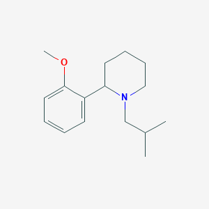 1-Isobutyl-2-(2-methoxyphenyl)piperidine