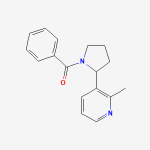 (2-(2-Methylpyridin-3-yl)pyrrolidin-1-yl)(phenyl)methanone