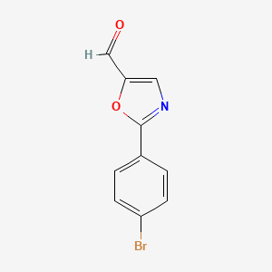 2-(4-Bromophenyl)oxazole-5-carbaldehyde