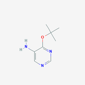 4-(tert-Butoxy)pyrimidin-5-amine