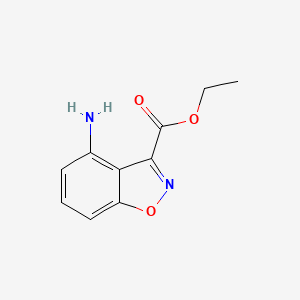 Ethyl 4-aminobenzo[d]isoxazole-3-carboxylate