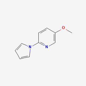 5-Methoxy-2-(1H-pyrrol-1-yl)pyridine