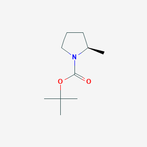 molecular formula C10H19NO2 B118113 (R)-1-Boc-2-甲基-吡咯烷 CAS No. 157007-54-0