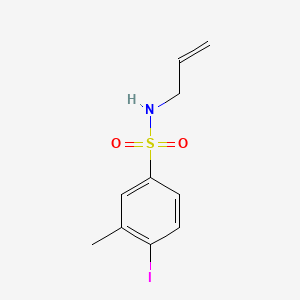 molecular formula C10H12INO2S B1181137 N-allyl-4-iodo-3-methylbenzenesulfonamide 