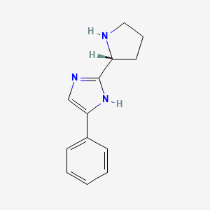 (R)-5-Phenyl-2-(pyrrolidin-2-YL)-1H-imidazole