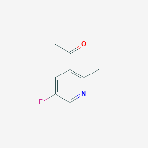 1-(5-Fluoro-2-methylpyridin-3-yl)ethanone