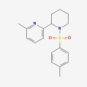 2-Methyl-6-(1-tosylpiperidin-2-yl)pyridine