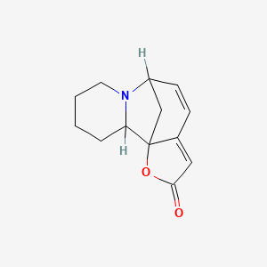 molecular formula C13H15NO2 B1181178 Viroallosecurinine CAS No. 1857-30-3