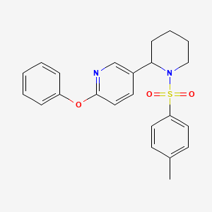 2-Phenoxy-5-(1-tosylpiperidin-2-yl)pyridine