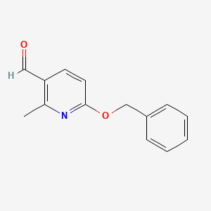 6-(Benzyloxy)-2-methylnicotinaldehyde