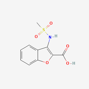 3-(Methylsulfonamido)benzofuran-2-carboxylicacid