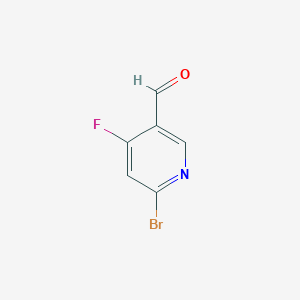 6-Bromo-4-fluoronicotinaldehyde