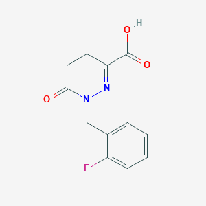 1-(2-Fluorobenzyl)-6-oxo-1,4,5,6-tetrahydropyridazine-3-carboxylic acid