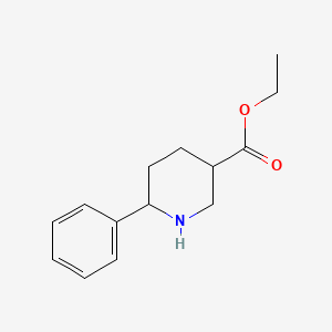 Ethyl 6-phenylpiperidine-3-carboxylate