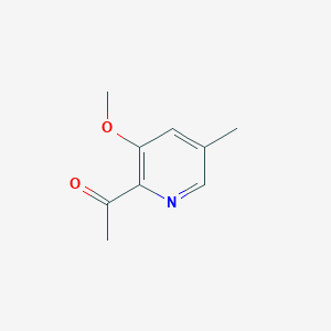 1-(3-Methoxy-5-methylpyridin-2-yl)ethanone