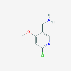 (6-Chloro-4-methoxypyridin-3-yl)methanamine