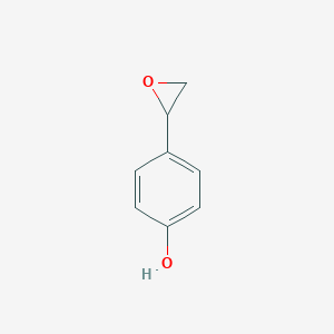 molecular formula C8H8O2 B118133 2-(4-羟基苯基)环氧乙烷 CAS No. 93835-83-7